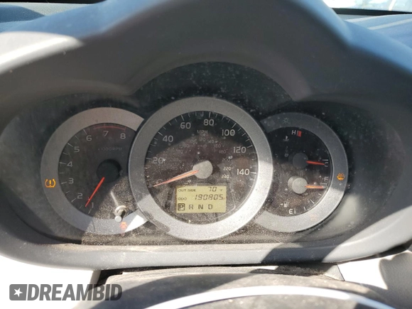 2008 Toyota RAV4 with VIN JTMZK33V386012310, listed as a Copart auction lot 44429695 with 190,805 mi miles and Salvage Title. Bid and sale history available at carsss.com. Image 9.