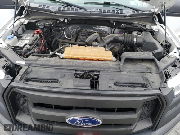 2016 Ford F-150 XL with VIN 1FTMF1EF0GKD59429, listed as a Copart auction lot 43581125 with 40,994 mi miles and Salvage title. Bid and sale history available at DreamBid. Image 11.