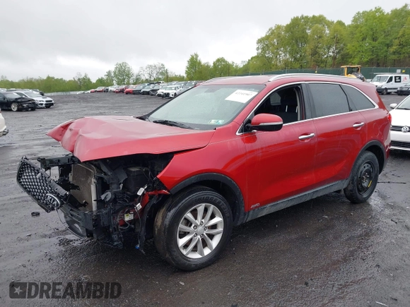 2016 Kia Sorento LX with VIN 5XYPGDA37GG099012, listed as a IAAI auction lot 42241907 with 108,448 mi miles and . Bid and sale history available at DreamBid. Image 17.