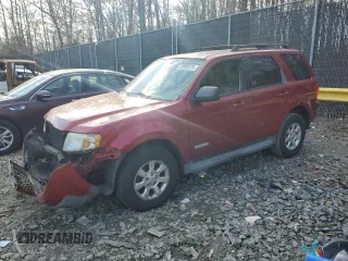 2008 Mazda Tribute Touring with VIN 4F2CZ96108KM14483, listed as a Copart auction lot 47920375 with 133,397 mi miles and Salvage Title. Bid and sale history available at carsss.com. Image 1.