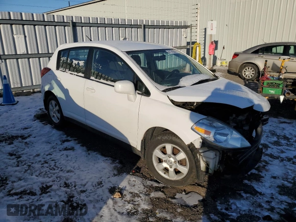 2009 Nissan Versa 1.8 S with VIN 3N1BC13E49L496601, listed as a Copart auction lot 41742045 with 199,039 mi miles and Salvage Title. Bid and sale history available at carsss.com. Image 4.
