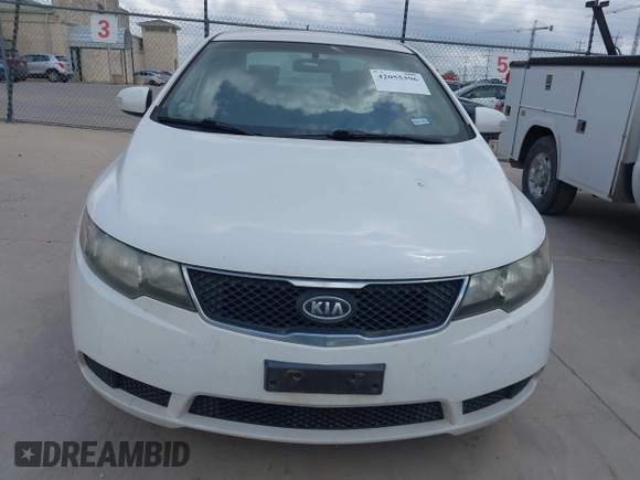 2010 Kia Forte EX with VIN KNAFU4A20A5298508, listed as a IAAI auction lot 42055396 with 250,843 mi miles. Bid and sale history available at carsss.com. Image 6.
