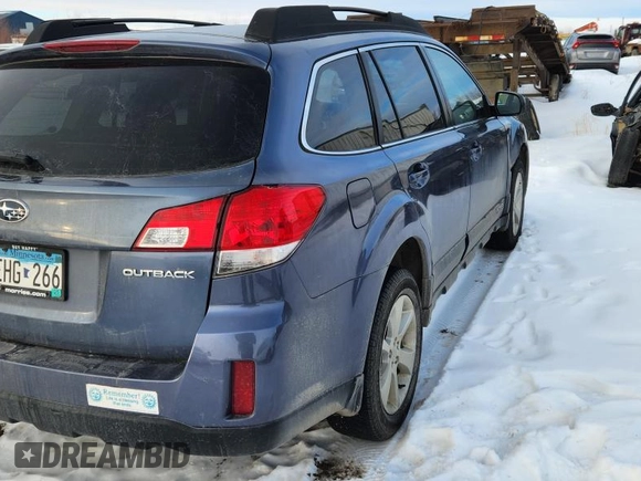 2013 Subaru Outback Premium with VIN 4S4BRCCC3D3293110, listed as a Copart auction lot 81638244 with Not provided miles and Clean title. Bid and sale history available at DreamBid. Image 3.