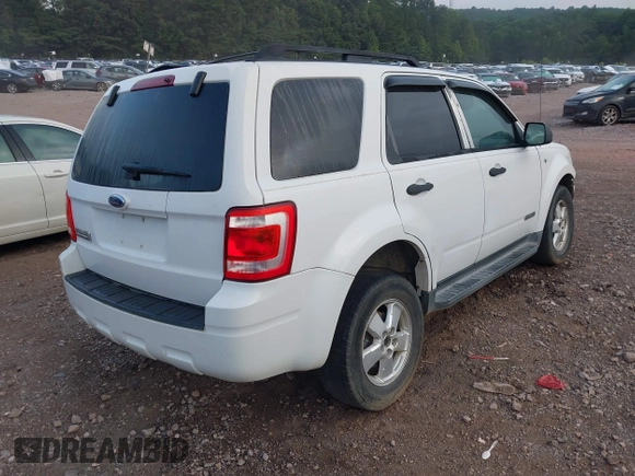 2008 Ford Escape XLT with VIN 1FMCU031X8KA21939, listed as a IAAI auction lot 42669960 with 269,816 mi miles and . Bid and sale history available at DreamBid. Image 4.