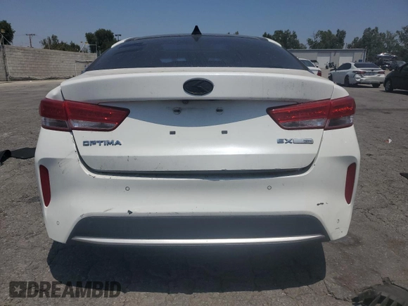 2018 Kia Optima EX z VIN KNAGU4LE1J5020759, wystawiony jako Copart lot #57130805 z przebiegiem Nie podano mil oraz Czysty tytuł • Clean title. Historia ofert i sprzedaży dostępna na DreamBid. Obrazek 6.