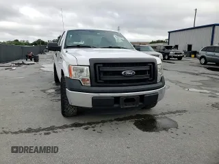 2013 Ford F-150 XL with VIN 1FTMF1CM7DKG16566, listed as a Copart auction lot 56640385 with 161,986 mi miles and Salvage title. Bid and sale history available at DreamBid. Image 14.