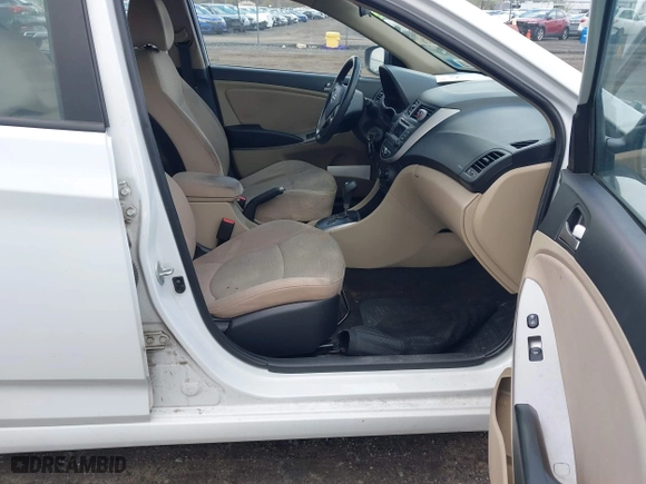 2017 Hyundai Accent SE with VIN KMHCT4AEXHU361631, listed as a IAAI auction lot 42037045 with 136,847 mi miles. Bid and sale history available at carsss.com. Image 5.