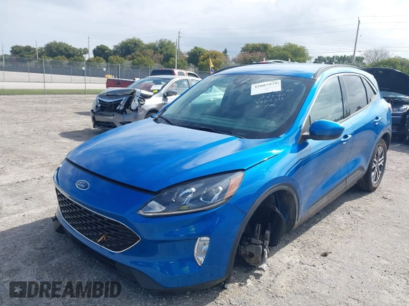 2020 Ford Escape SEL with VIN 1FMCU0H60LUB45316, listed as a IAAI auction lot 42007949 with 58,560 mi miles and . Bid and sale history available at carsss.com. Image 18.