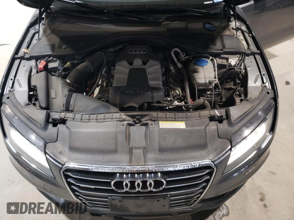 2012 Audi A7 3.0 Prestige with VIN WAU2GAFC4CN176226, listed as a Copart auction lot 49994405 with 117,646 mi miles and Salvage Title. Bid and sale history available at carsss.com. Image 11.