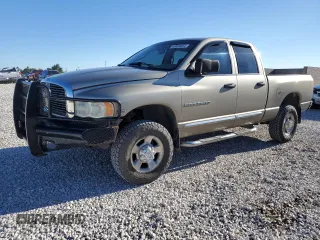 2004 Dodge Ram 2500 SLT with VIN 3D7KU28D34G118213, listed as a Copart auction lot 68894654 with 110,154 mi miles and Clean Title. Bid and sale history available at carsss.com. Image 1.