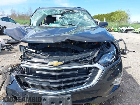 2019 Chevrolet Equinox LT z VIN 3GNAXUEV1KL297594, wystawiony jako IAAI lot #42165836 z przebiegiem 85 519 mil mil oraz . Historia ofert i sprzedaży dostępna na DreamBid. Obrazek 12.