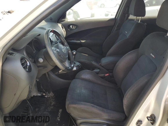 2013 Nissan Juke Nismo with VIN JN8AF5MV8DT225894, listed as a Copart auction lot 52988025 with Not provided miles and Salvage title. Bid and sale history available at DreamBid. Image 7.