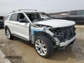 2022 Ford Explorer Platinum with VIN 1FM5K8HC0NGC02750, listed as a Copart auction lot 51344445 with 71,848 mi miles and Salvage Title. Bid and sale history available at carsss.com. Image 4.