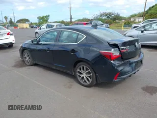 2020 Acura ILX w/Premium Pkg with VIN 19UDE2F78LA007717, listed as a IAAI auction lot 41709255 with 36,673 mi miles. Bid and sale history available at carsss.com. Image 3.