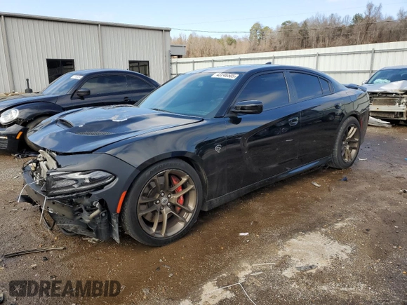 2019 Dodge Charger SRT Hellcat with VIN 2C3CDXL94KH602942, listed as a Copart auction lot 42246505 with Not Provided miles and Salvage Title. Bid and sale history available at DreamBid. Image 1.