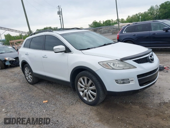 2009 Mazda CX-9 Touring with VIN JM3TB28A290176942, listed as a IAAI auction lot 42187562 with 221,364 mi miles. Bid and sale history available at carsss.com. Image 1.