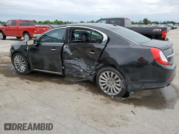 2015 Lincoln MKS z VIN 1LNHL9DK6FG604609, wystawiony jako Copart lot #56243135 z przebiegiem 82 622 mil mil oraz Szkoda całkowita • Salvage title. Historia ofert i sprzedaży dostępna na DreamBid. Obrazek 2.