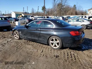 2014 BMW 4 Series 428i with VIN WBA3V7C58EJ873122, listed as a Copart auction lot 43288005 with 129,038 mi miles and Clean title. Bid and sale history available at DreamBid. Image 2.