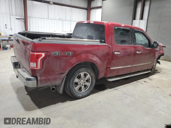 2016 Ford F-150 XLT with VIN 1FTEW1EF6GKD11714, listed as a Copart auction lot 47992265 with 90,462 mi miles and Salvage title. Bid and sale history available at DreamBid. Image 3.