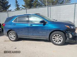 2020 Chevrolet Equinox LT with VIN 3GNAXUEVXLL281010, listed as a IAAI auction lot 41772427 with 54,706 mi miles. Bid and sale history available at carsss.com. Image 13.