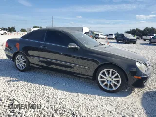 2007 Mercedes-Benz CLK 350 with VIN WDBTK56F77T086012, listed as a Copart auction lot 77411994 with 130,644 mi miles and Clean Title. Bid and sale history available at DreamBid. Image 4.