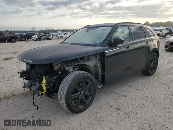 2018 Land Rover Range Rover Velar S with VIN SALYB2RV4JA743899, listed as a Copart auction lot 53157655 with 32,551 mi miles and Salvage Title. Bid and sale history available at carsss.com. Image 1.