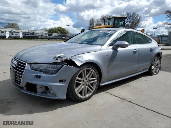 2016 Audi A7 3.0 Premium Plus with VIN WAUWGAFC7GN085121, listed as a Copart auction lot 48085885 with 92286 miles and Clean Title. Bid and sale history available at carsss.com. Image 1.