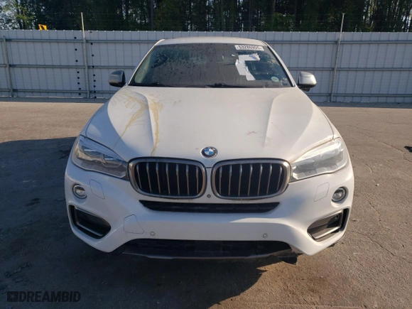 2015 BMW X6 xDrive50i with VIN 5UXKU6C56F0R33500, listed as a Copart auction lot 53286955 with 0 mi miles and Clean Title. Bid and sale history available at carsss.com. Image 5.
