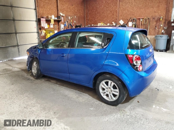 2016 Chevrolet Sonic LT z VIN 1G1JC6SG8G4161782, wystawiony jako Copart lot #59037525 z przebiegiem 59 007 mil mil oraz Szkoda całkowita • Salvage title. Historia ofert i sprzedaży dostępna na DreamBid. Obrazek 2.