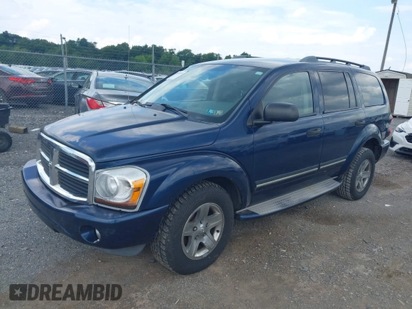 2004 Dodge Durango Limited with VIN 1D4HB58D34F147128, listed as a IAAI auction lot 42681003 with 185,972 mi miles and . Bid and sale history available at DreamBid. Image 2.