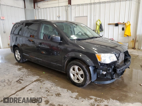 2012 Dodge Grand Caravan SXT with VIN 2C4RDGCG0CR191037, listed as a Copart auction lot 50930675 with 142,093 mi miles and Salvage Title. Bid and sale history available at DreamBid. Image 4.