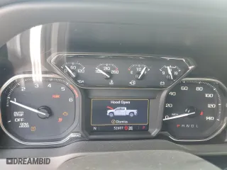 2022 GMC Sierra 1500 Limited Elevation with VIN 1GTU9CETXNZ206165, listed as a Copart auction lot 52747375 with 52,607 mi miles and Salvage Title. Bid and sale history available at carsss.com. Image 9.