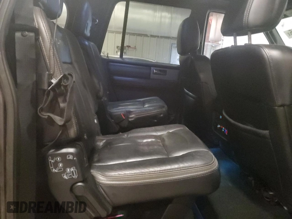 2017 Ford Expedition EL Platinum with VIN 1FMJK1MT6HEA27965, listed as a Copart auction lot 46353715 with 128,269 mi miles and Clean Title. Bid and sale history available at carsss.com. Image 11.