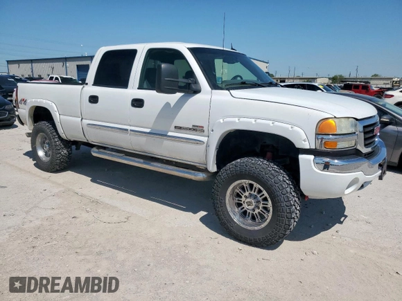 2005 GMC Sierra 2500HD SLE z VIN 1GTHK23245F813805, wystawiony jako Copart lot #51147775 z przebiegiem 213 786 mil mil oraz Czysty tytuł • Clean title. Historia ofert i sprzedaży dostępna na DreamBid. Obrazek 4.