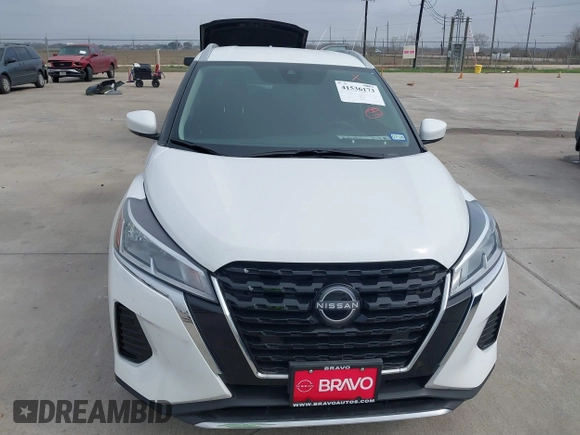 2024 Nissan Kicks SV with VIN 3N1CP5CV7RL484569, listed as a IAAI auction lot 41536173 with 1,146 mi miles. Bid and sale history available at carsss.com. Image 12.