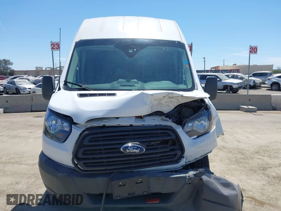 2018 Ford Transit Cargo with VIN 1FTBW3XGXJKB34600, listed as a IAAI auction lot 42017817 with 116,399 mi miles. Bid and sale history available at carsss.com. Image 12.