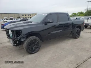 2023 Ram 1500 Big Horn with VIN 1C6SRFFM2PN513105, listed as a Copart auction lot 51844975 with 29,019 mi miles and Salvage title. Bid and sale history available at DreamBid. Image 1.