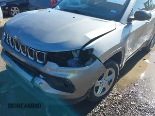 2023 Jeep Compass Latitude with VIN 3C4NJDBN5PT540587, listed as a IAAI auction lot 41214077 with 35,887 mi miles and . Bid and sale history available at DreamBid. Image 6.