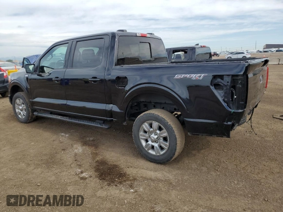 2022 Ford F-150 XL with VIN 1FTEW1EP2NFB90727, listed as a Copart auction lot 59269875 with 45,401 mi miles and Salvage title. Bid and sale history available at DreamBid. Image 2.