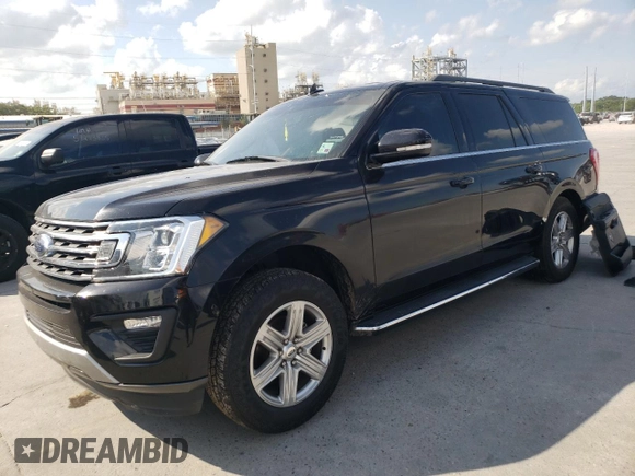 2019 Ford Expedition Max XLT z VIN 1FMJK1HT7KEA05863, wystawiony jako Copart lot #57349405 z przebiegiem 107 960 mil mil oraz Szkoda całkowita • Salvage title. Historia ofert i sprzedaży dostępna na DreamBid. Obrazek 1.