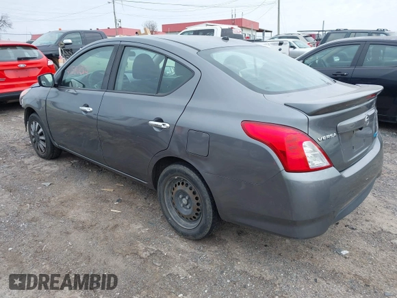 2016 Nissan Versa S Plus with VIN 3N1CN7AP3GL894725, listed as a IAAI auction lot 41580254 with 115,974 mi miles. Bid and sale history available at carsss.com. Image 3.