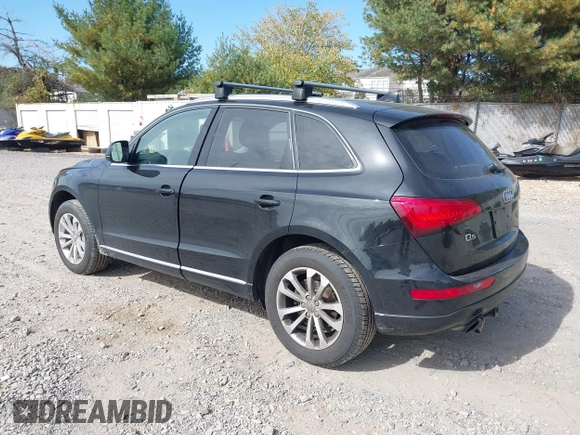 2014 Audi Q5 with VIN WA1CFBFP6EA044866, listed as a IAAI auction lot 40602539 with 99,143 mi miles and . Bid and sale history available at DreamBid. Image 3.