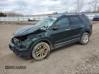 2013 Ford Explorer XLT with VIN 1FM5K7D90DGA01529, listed as a Copart auction lot 50416475 with 110,760 mi miles and Salvage Title. Bid and sale history available at carsss.com. Image 1.