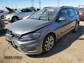 2019 Volkswagen Golf SportWagen S with VIN 3VWY57AU9KM513100, listed as a Copart auction lot 69952554 with 49,031 mi miles and Salvage Title. Bid and sale history available at carsss.com. Image 1.