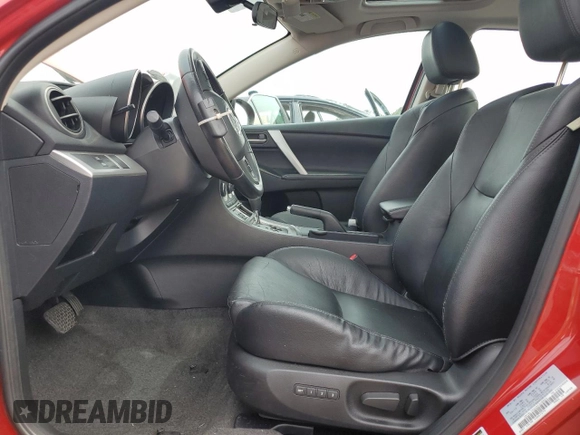 2010 Mazda 3 S Grand Touring with VIN JM1BL1S64A1348824, listed as a Copart auction lot 60801335 with 116,844 mi miles and Salvage title. Bid and sale history available at DreamBid. Image 7.