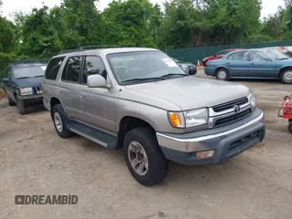 2002 Toyota 4Runner SR5 z VIN JT3GN86R120240511, wystawiony jako IAAI lot #42194797 z przebiegiem 325 658 mil mil oraz . Historia ofert i sprzedaży dostępna na DreamBid. Obrazek 1.