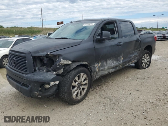 2010 Toyota Tundra 4WD Truck LTD with VIN 5TFHW5F17AX099536, listed as a Copart auction lot 57670074 with 282,722 mi miles and Salvage Title. Bid and sale history available at carsss.com. Image 1.
