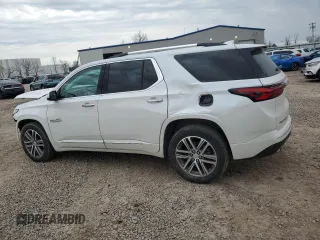 2023 Chevrolet Traverse High Country with VIN 1GNEVNKW8PJ318742, listed as a Copart auction lot 53361995 with 26,687 mi miles and Salvage title. Bid and sale history available at DreamBid. Image 2.