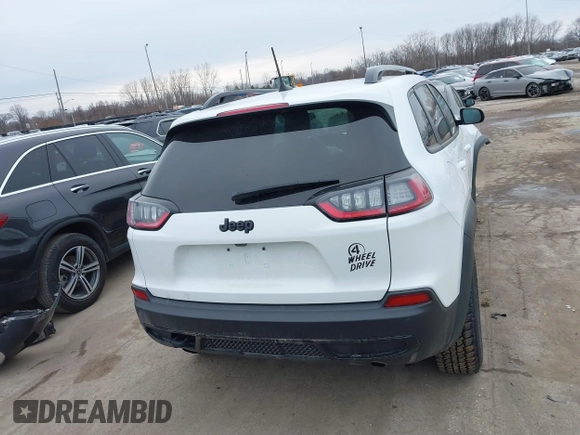 2022 Jeep Cherokee X with VIN 1C4PJMCX0ND537673, listed as a IAAI auction lot 41696191 with 22,063 mi miles. Bid and sale history available at carsss.com. Image 16.