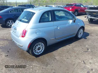 2013 FIAT 500 Lounge with VIN 3C3CFFCR9DT580869, listed as a IAAI auction lot 41983858 with 179,836 mi miles and . Bid and sale history available at DreamBid. Image 4.